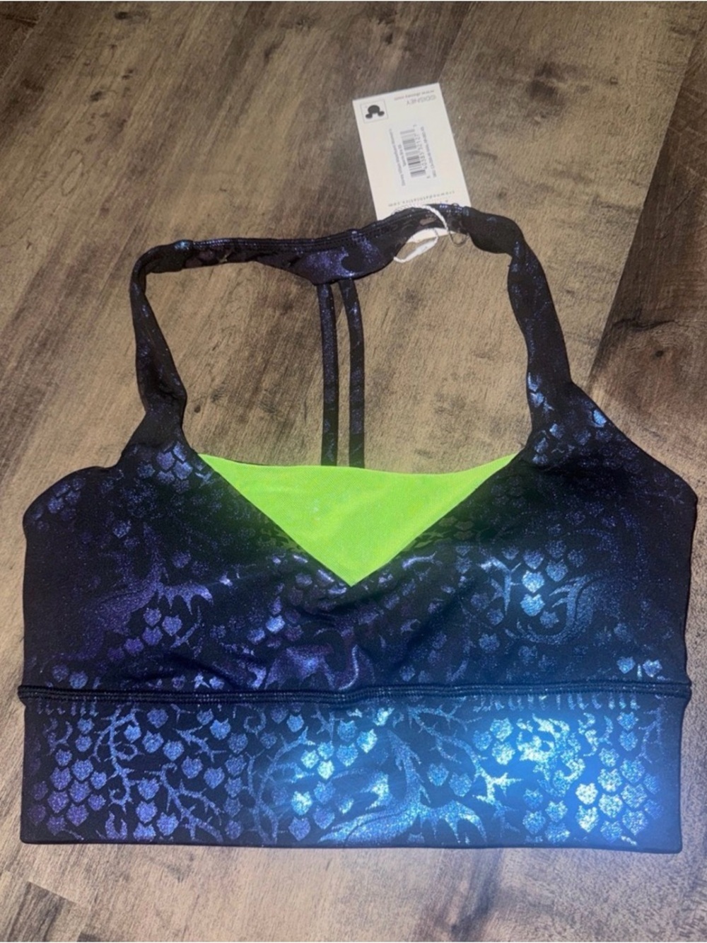 Crowned Athletics / Disney Maleficient Sports Bra NWT Size xs sold out online